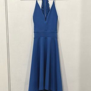 Windsor Light Blue Open Back Dress Women’s Small